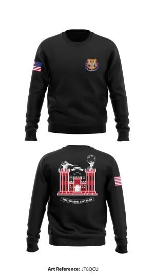 Engineer Platoon Store 1 Core Men's Crewneck Performance Sweatshirt - jT8qCu