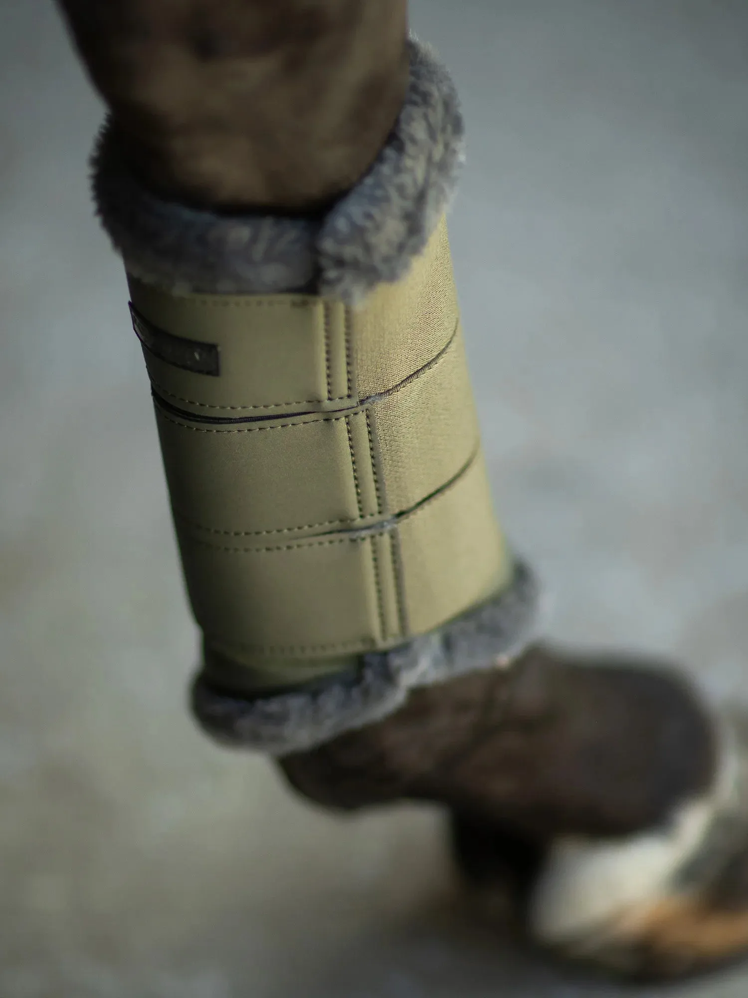 Equestrian Stockholm Striking valley faux fur boots