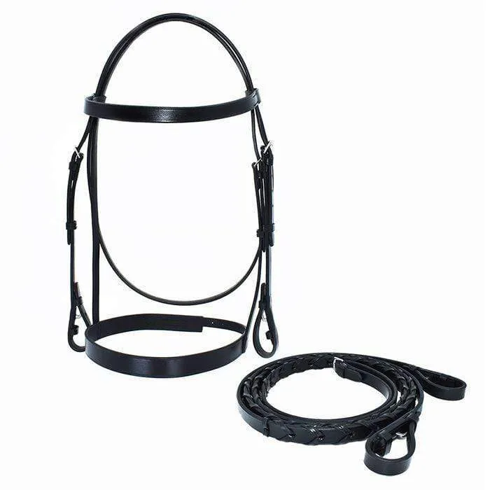 Eurohunter Show Snaffle Bridle