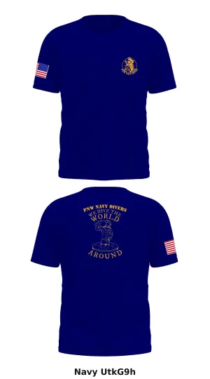 Everett Dive Locker Store 1 Core Men's SS Performance Tee - UtkG9h