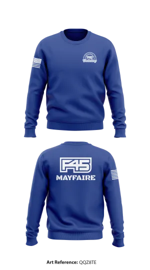 F45 Training Mayfaire Store 1 Core Men's Crewneck Performance Sweatshirt - Qqz8Te