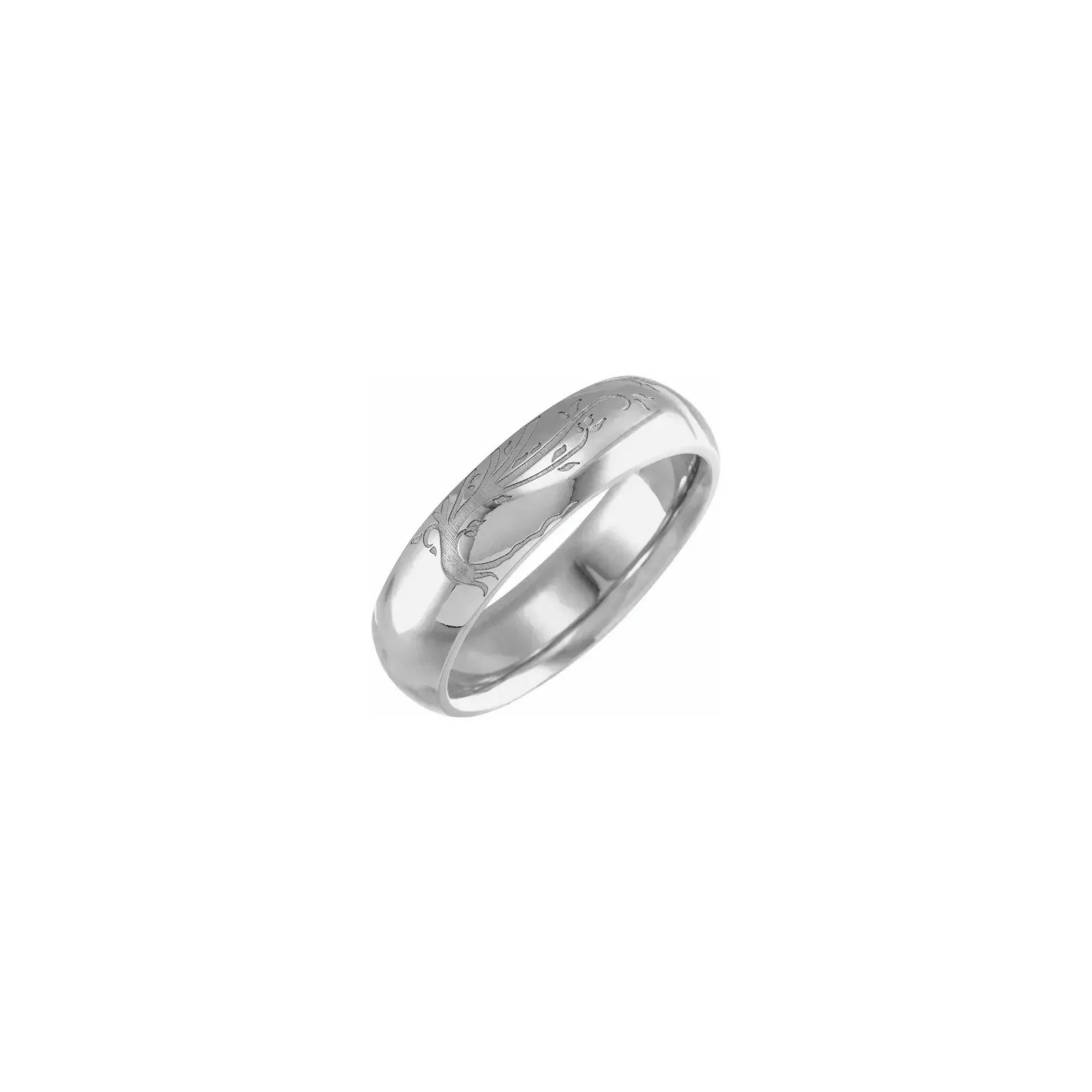 Family Tree Comfort-Fit Ring