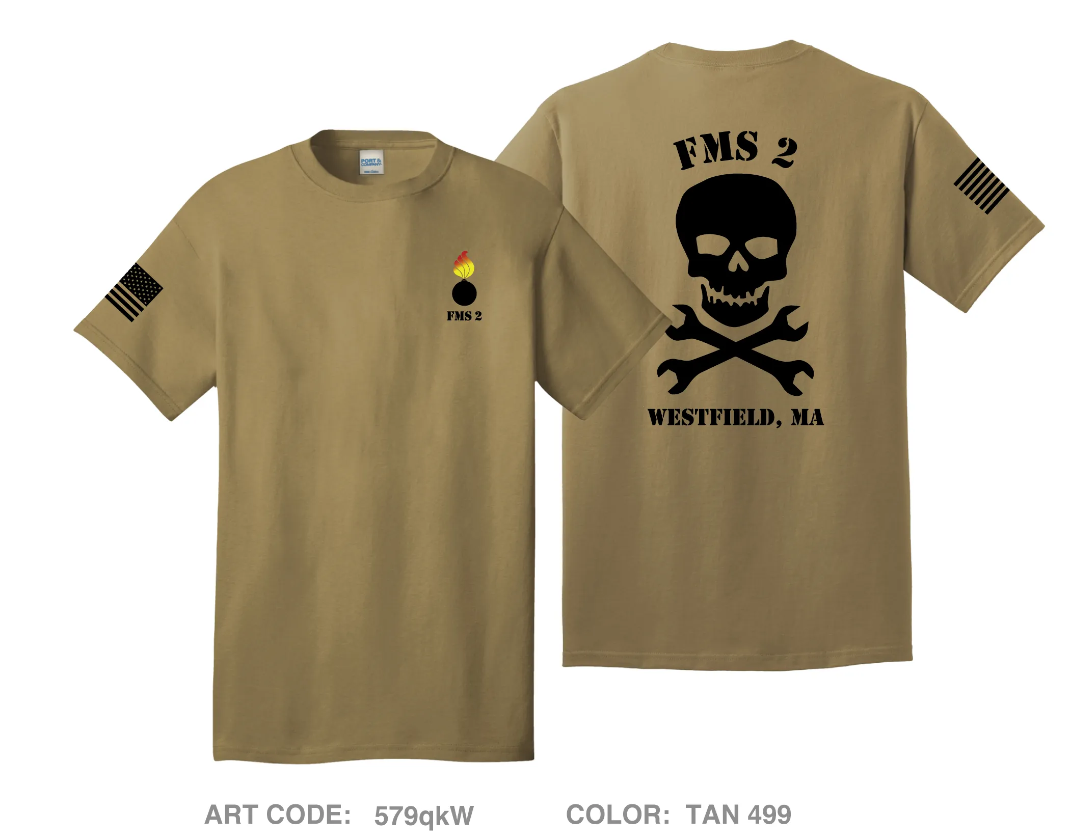 FMS 2 Store 1 Comfort Unisex Cotton SS Tee - 579qkW