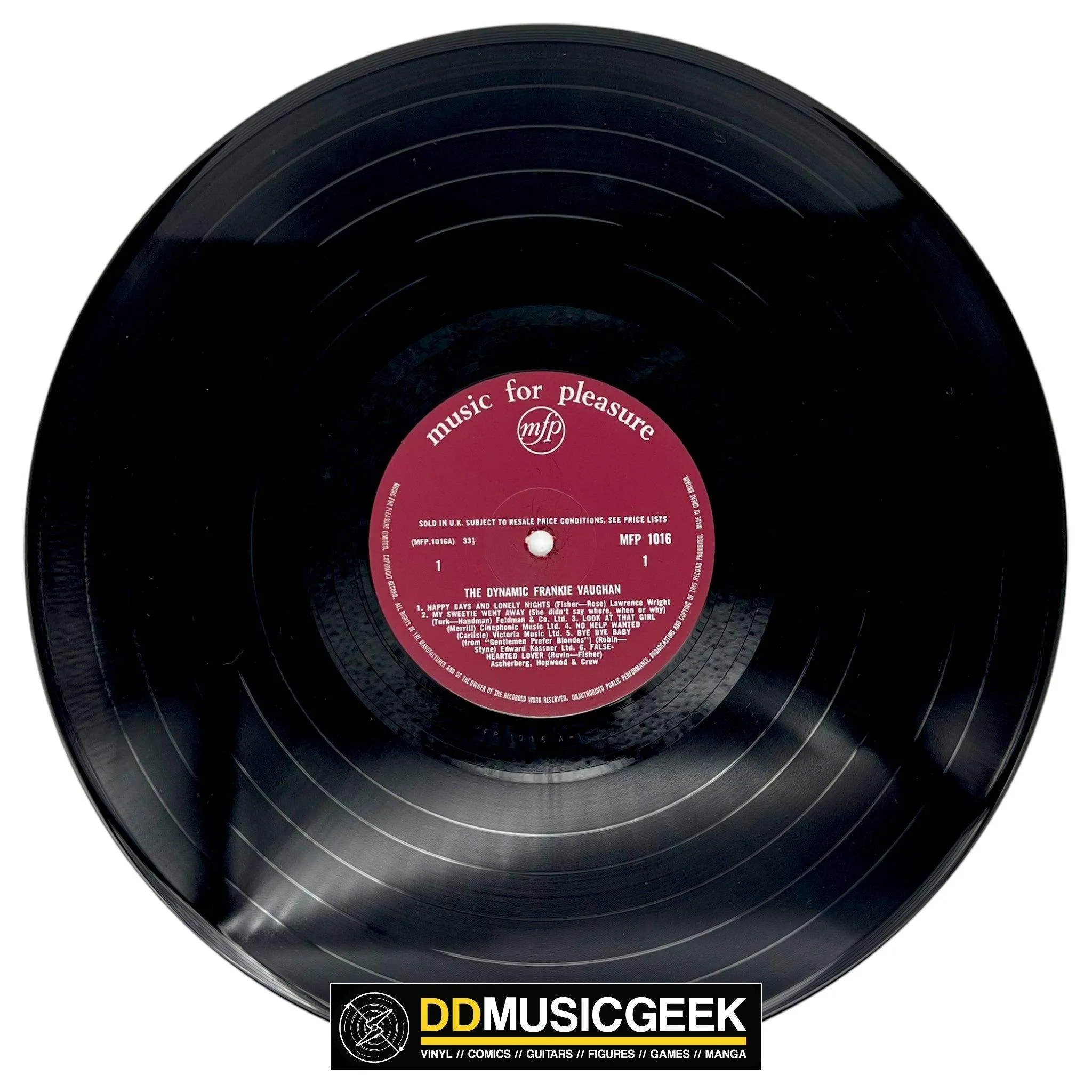 Frankie Vaughan: The Dynamic Frankie Vaughan (LP, Comp)