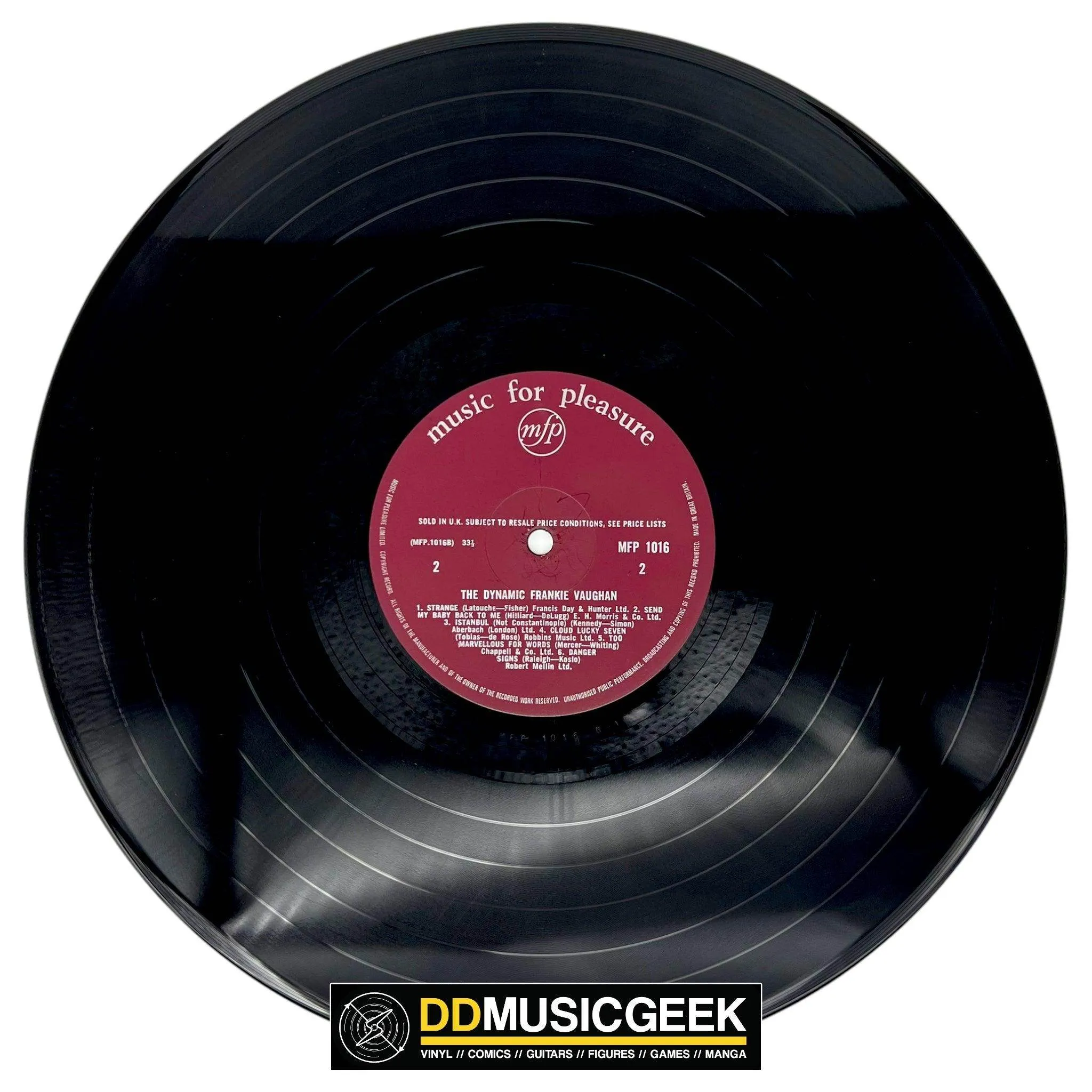 Frankie Vaughan: The Dynamic Frankie Vaughan (LP, Comp)