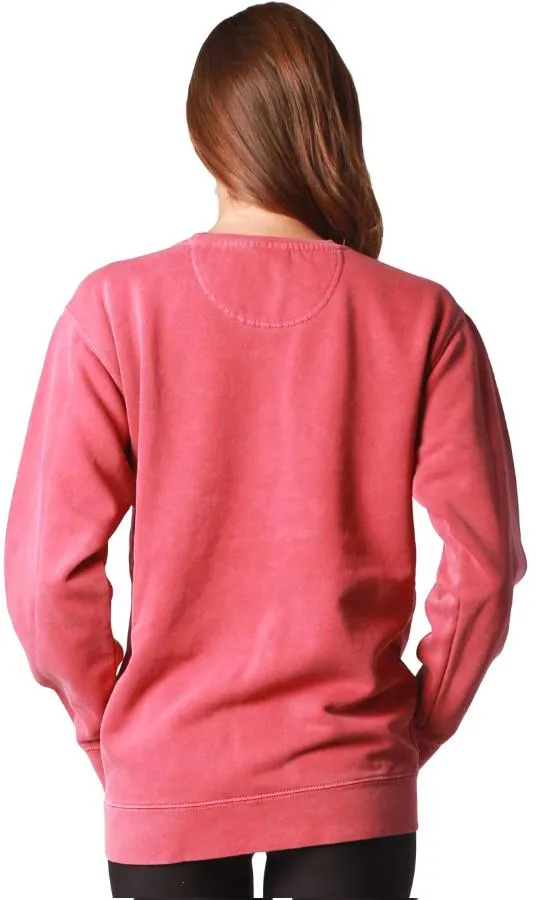 Garment-Dyed Fleece Crewneck Sweatshirt