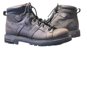 HARLEY DAVIDSON Men's Ruskin Performance Boots Brown D93472 - Preowned 11.5