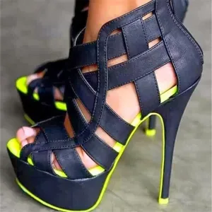 High heel sandals