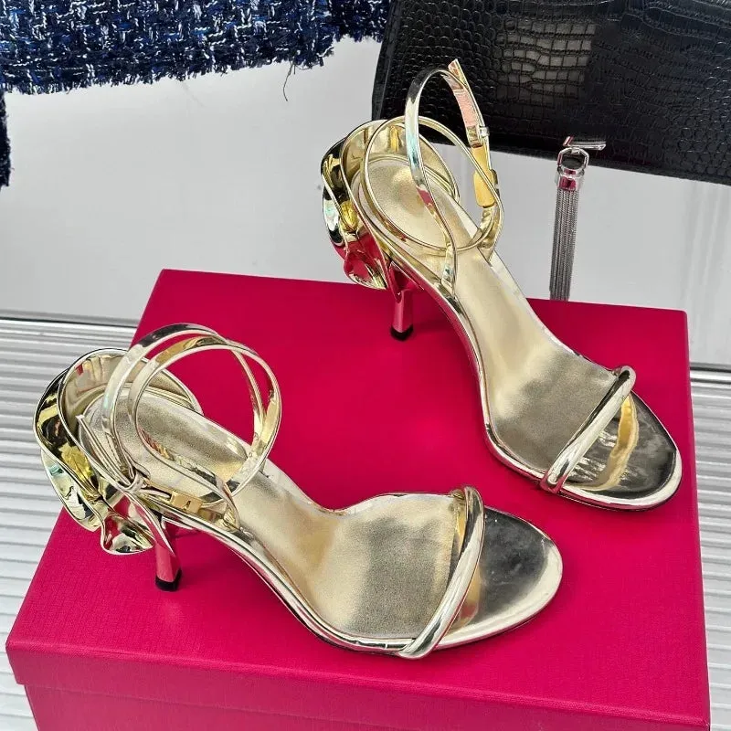 High Quality Rose Blossom Sandals