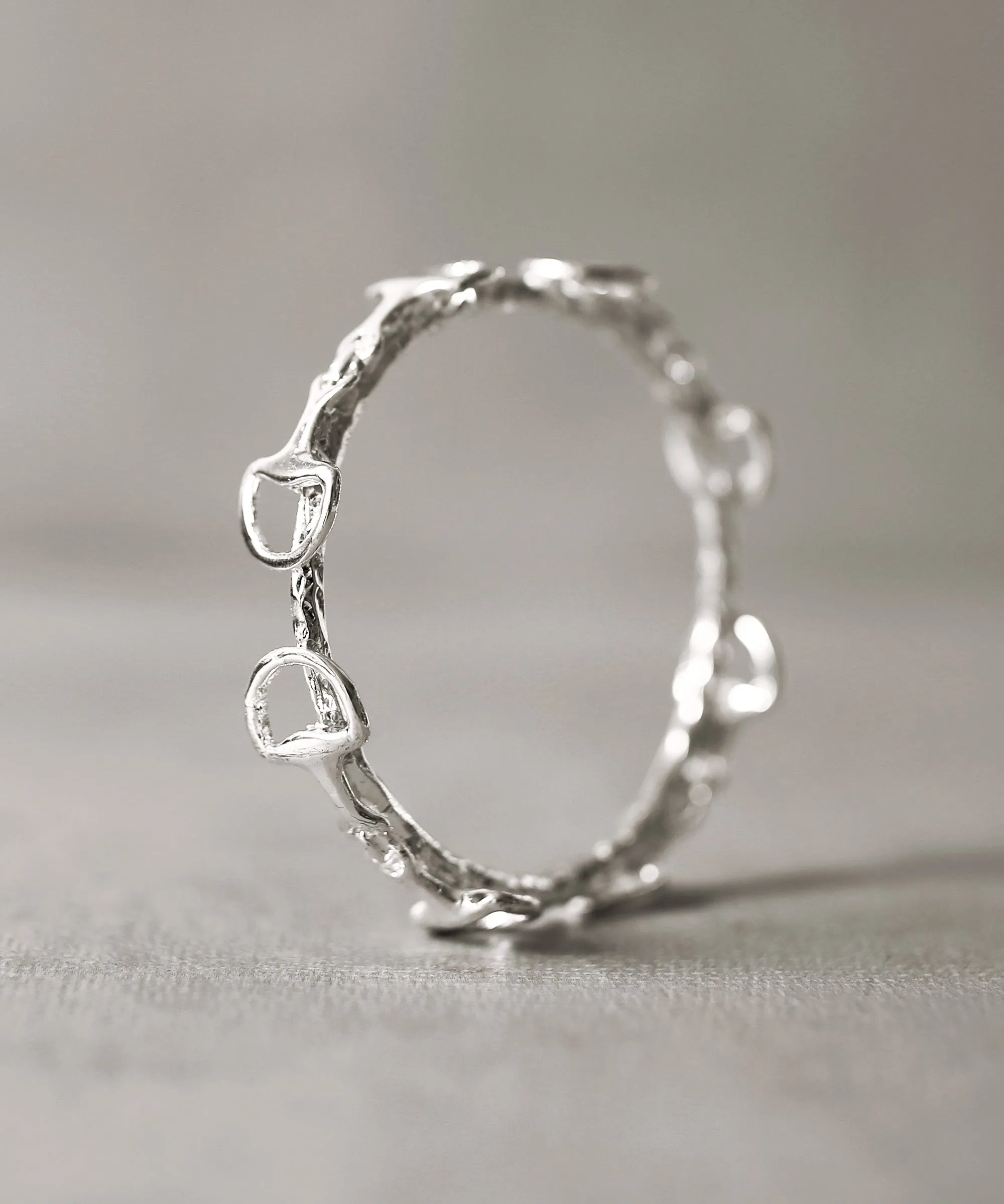 Horse Bit Bangle Bracelet