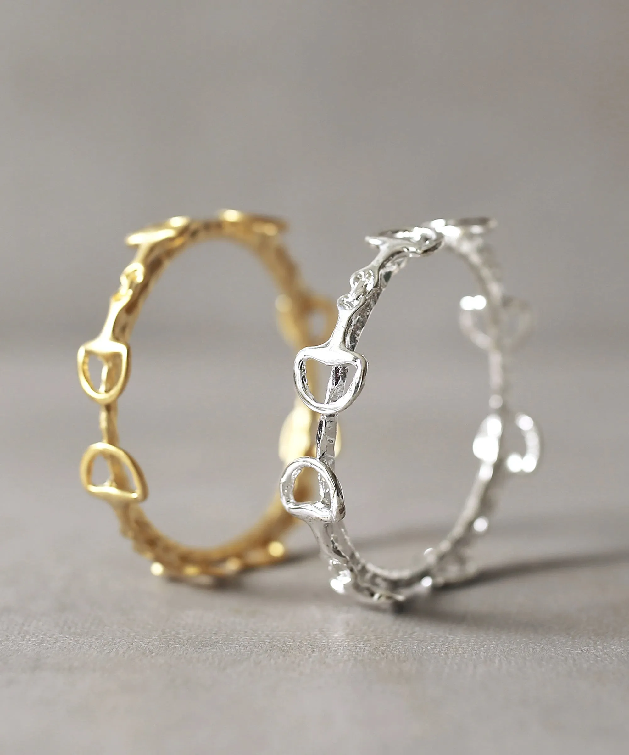 Horse Bit Bangle Bracelet