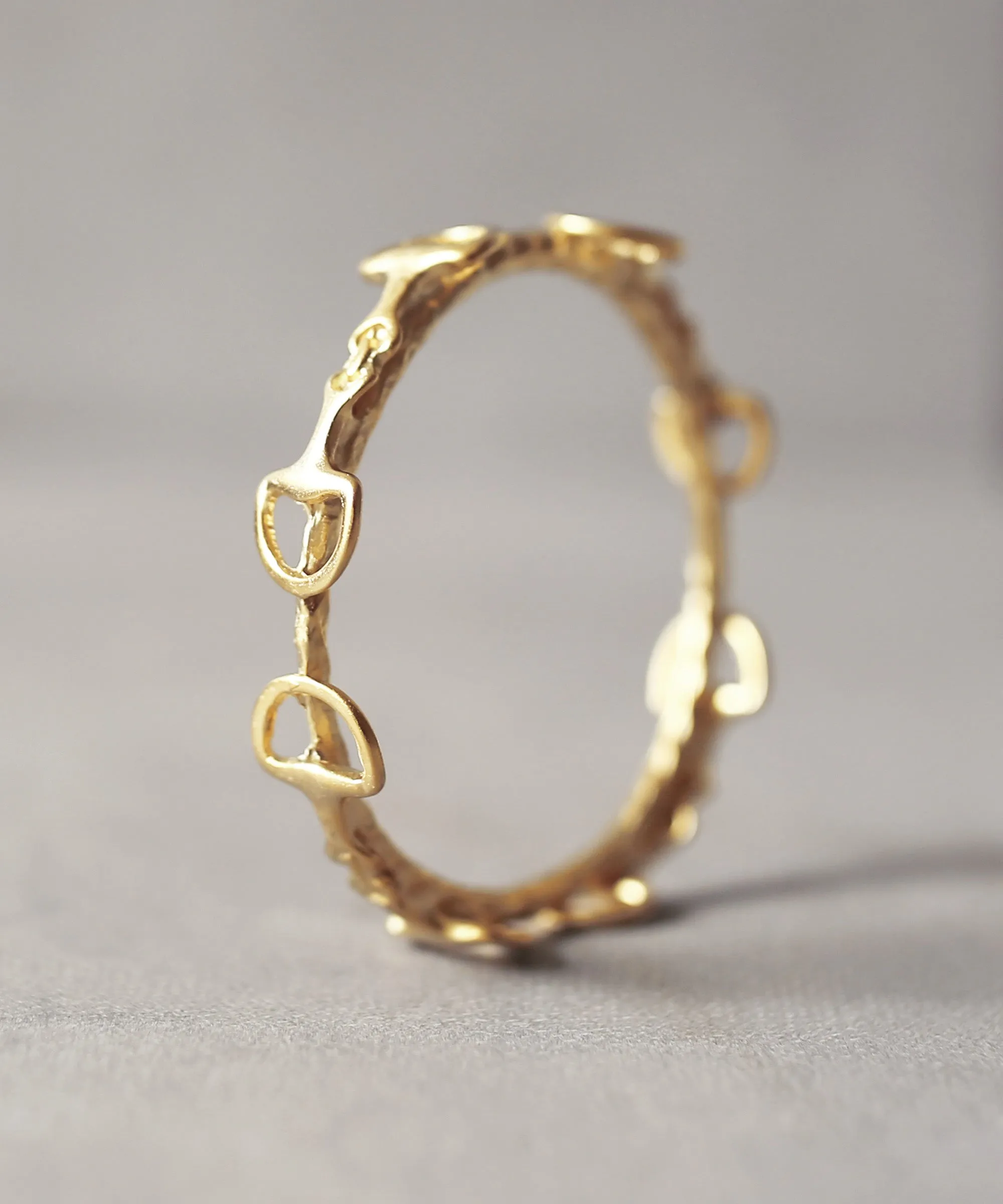 Horse Bit Bangle Bracelet