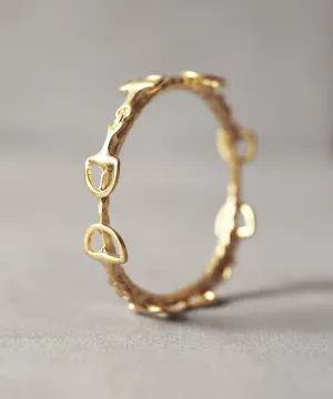 Horse Bit Bangle Bracelet