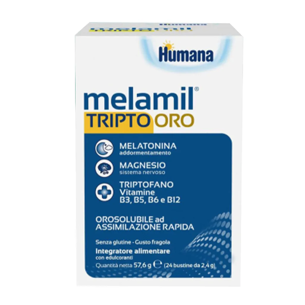 Humana Melamil Tripto Oro 24 Bustine