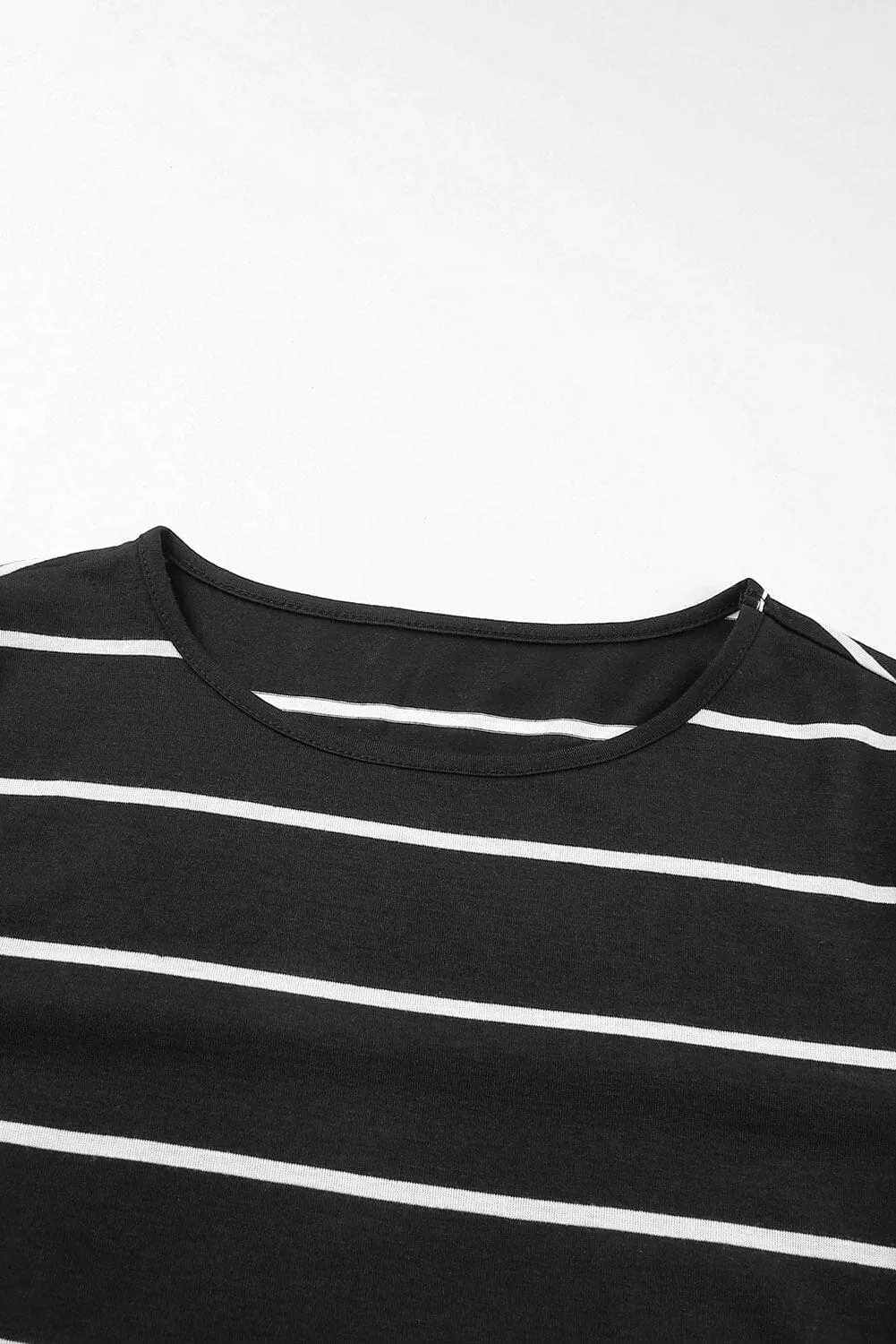 KaleaBoutique Striped Casual Slit Long Dress