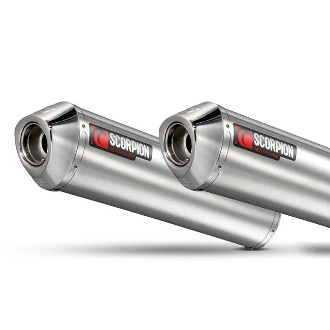 Kawasaki ZZR 600 D 90-98 Oval Slip-on Pair S/Steel (EKA51SEO)