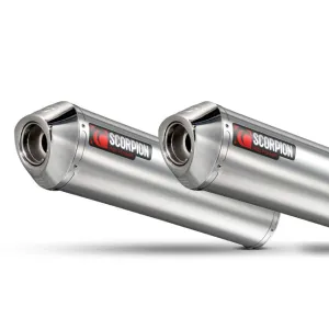 Kawasaki ZZR 600 D 90-98 Oval Slip-on Pair S/Steel (EKA51SEO)