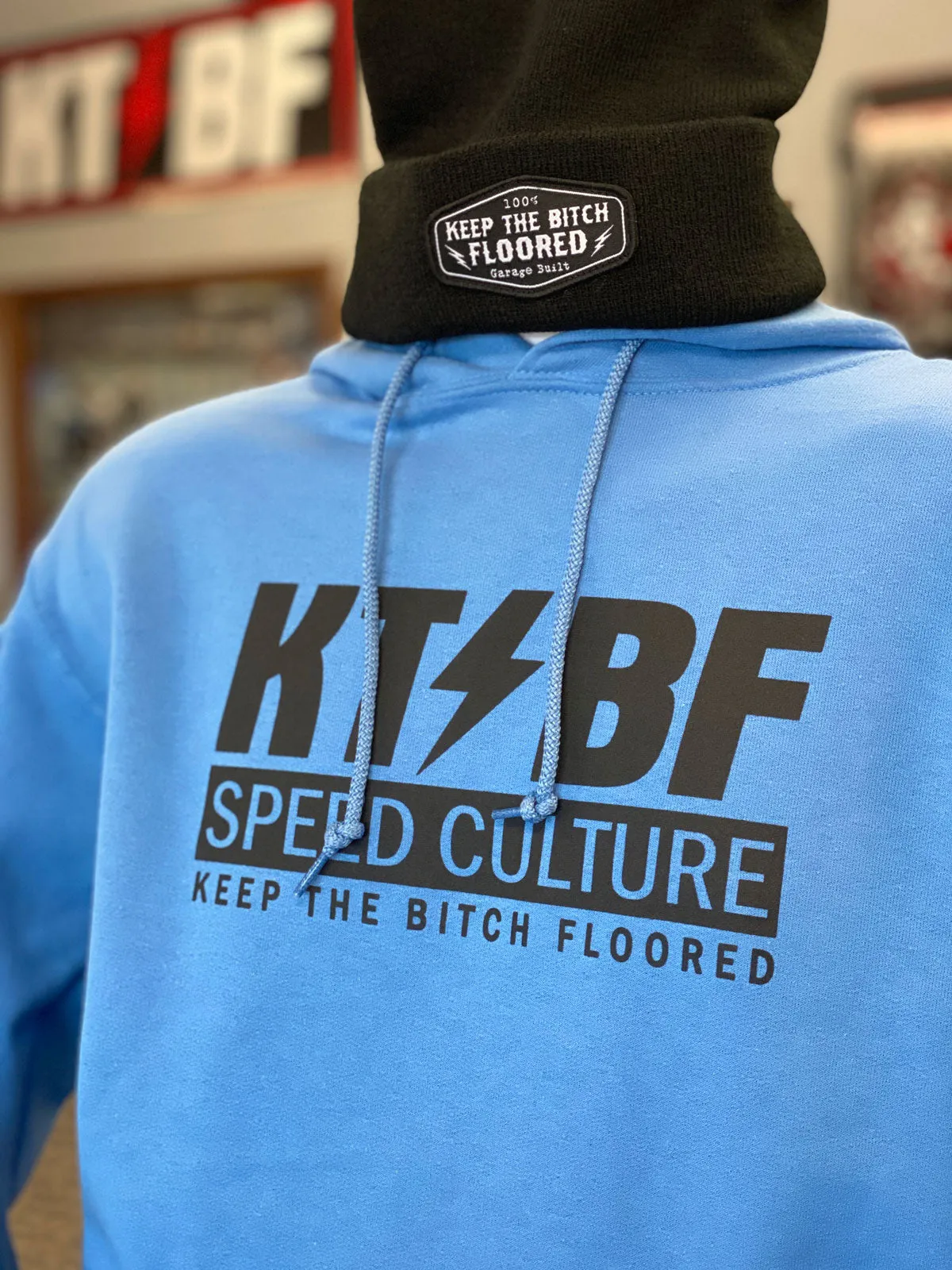 KTBF "SPEED CULTURE" Pullover Hooded Sweatshirt