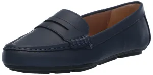 LifeStride Womens Riviera Slip On Loafers Lux Navy 10 W