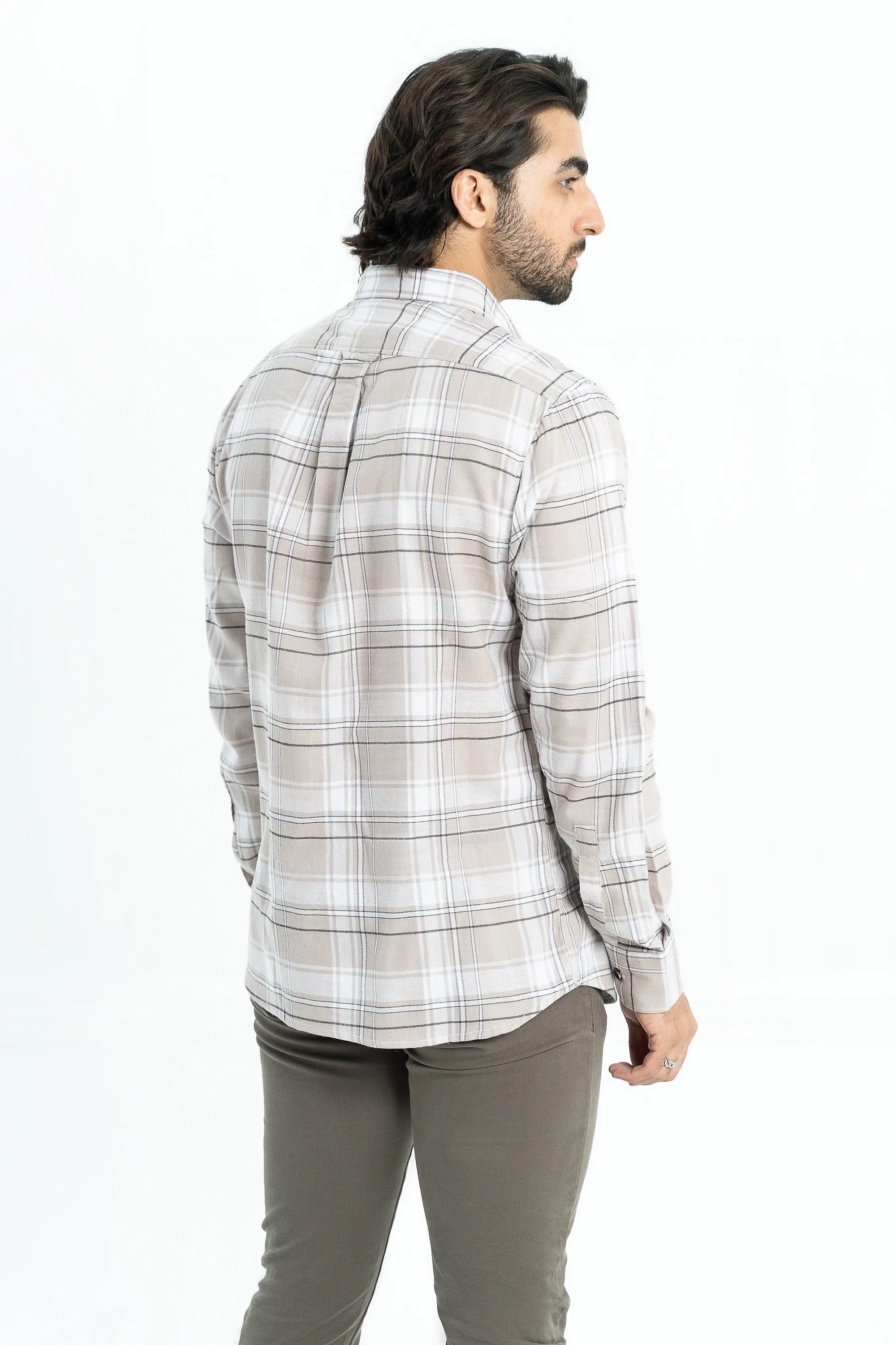 Light Brown Casual Shirt
