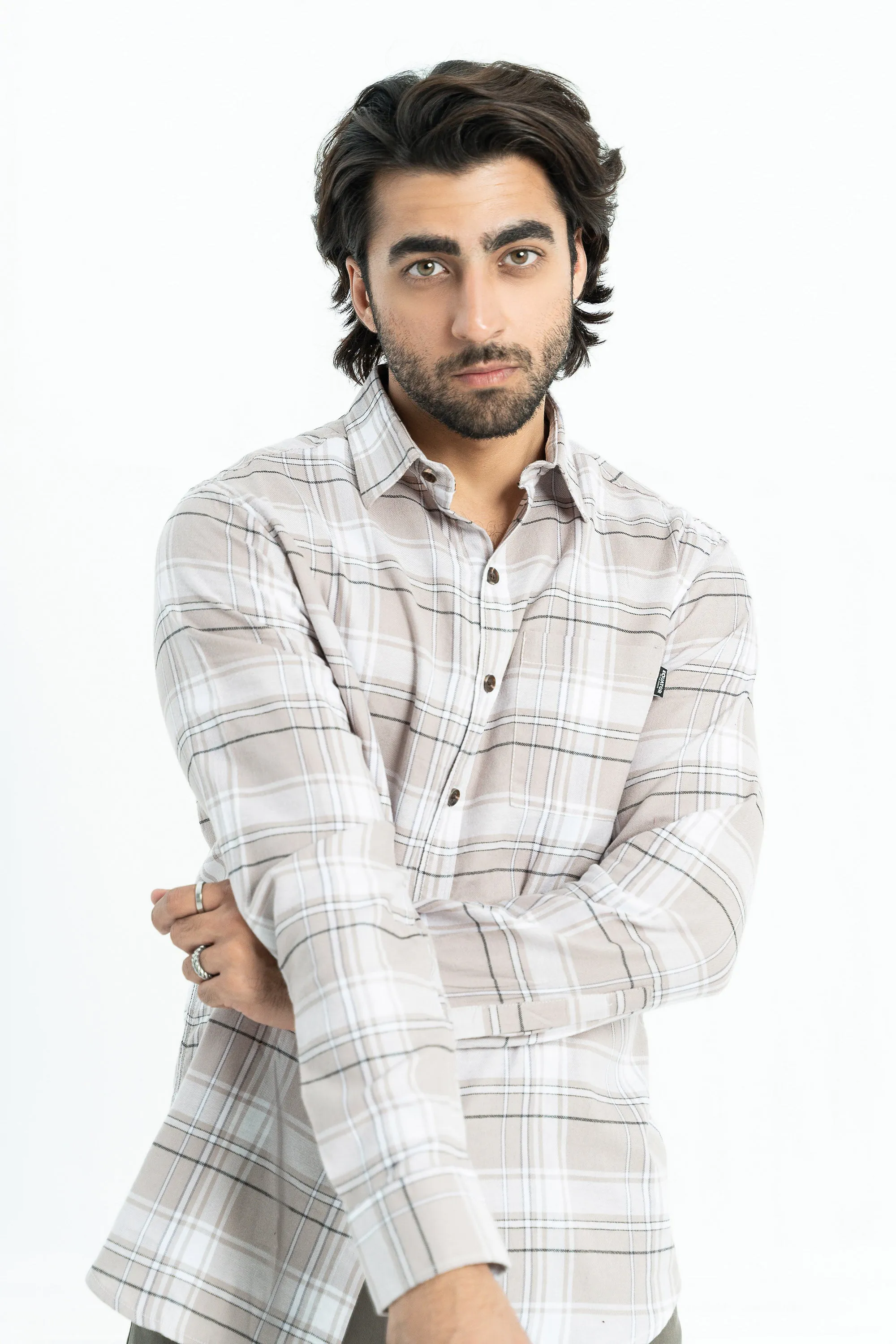 Light Brown Casual Shirt