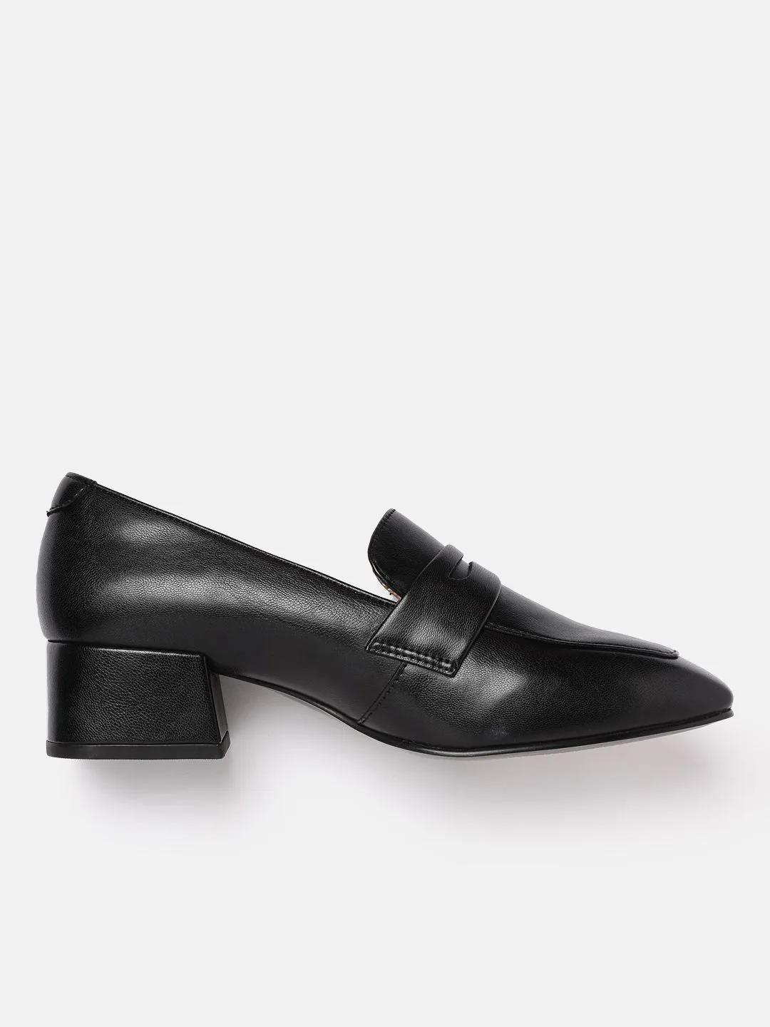 Lino Perros Women Block Heel Penny Loafers