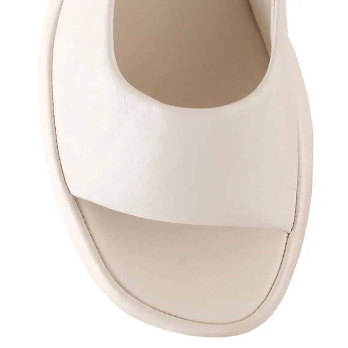 ´Loulou´ women´s platform sandal - Off white