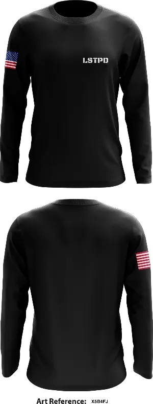 LSTPD Store 1 Core Men's LS Performance Tee - X5b4Fj