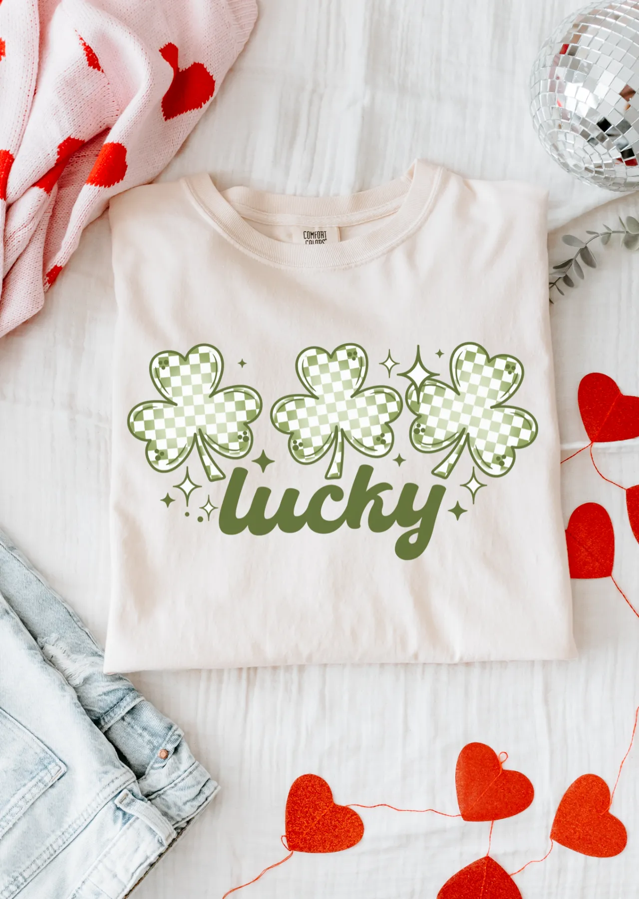 Lucky Comfort Colors T-Shirt