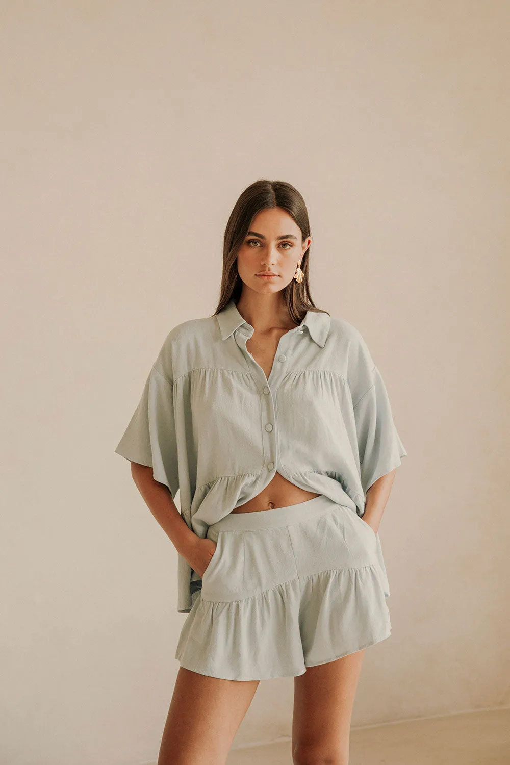 Luna Top - Blue
