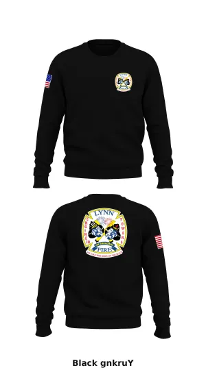 Lynn fire dept Broadway station  Store 1 Core Men's Crewneck Performance Sweatshirt - gnkruY