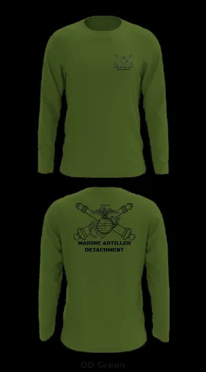 Marine Artillery Detchment  Store 1 Core Men's LS Performance Tee - 87722447227