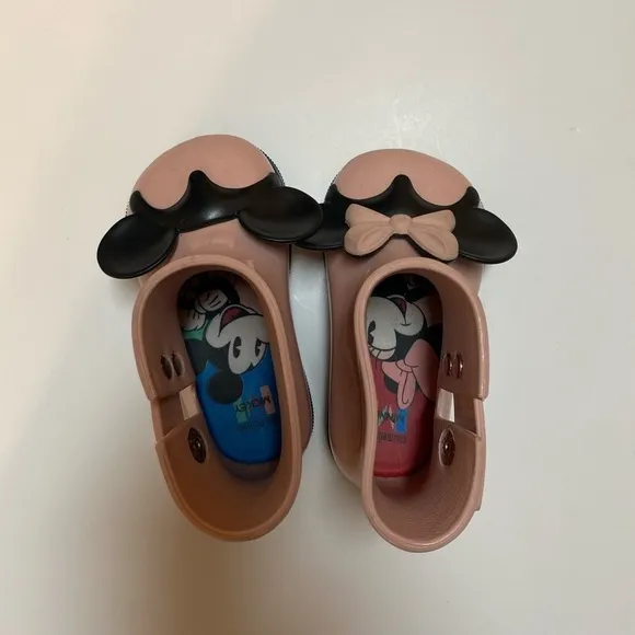 Mini Melissa Disney Mickey and Minnie boots 6