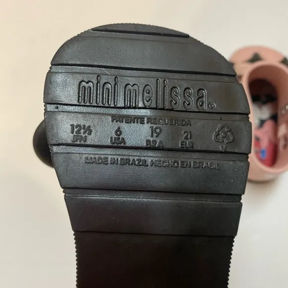 Mini Melissa Disney Mickey and Minnie boots 6