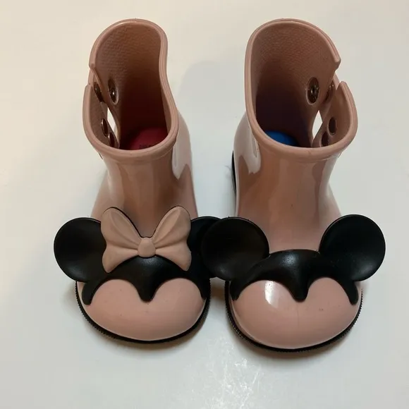 Mini Melissa Disney Mickey and Minnie boots 6