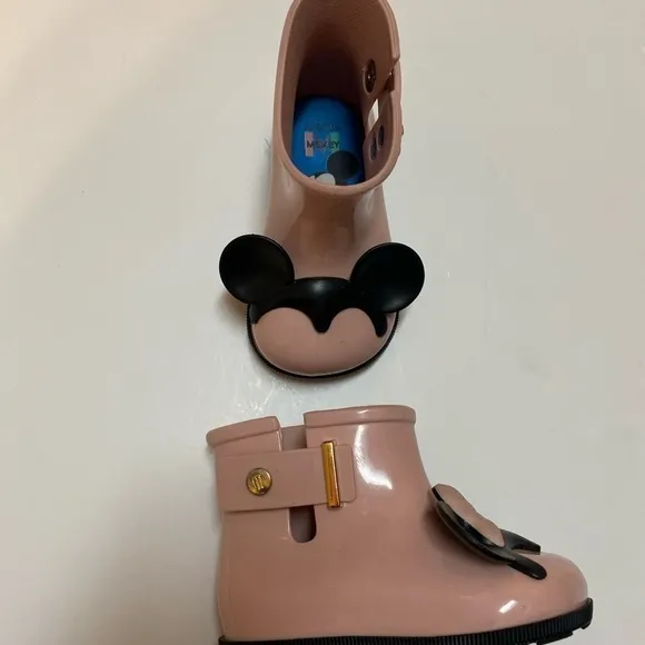 Mini Melissa Disney Mickey and Minnie boots 6