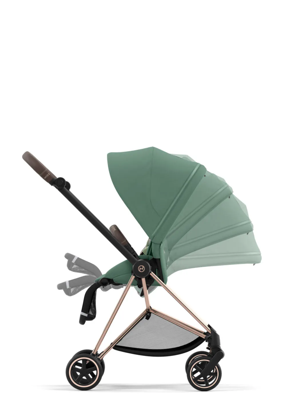 Mios Buggy-Set 'Comfort' Leaf Green