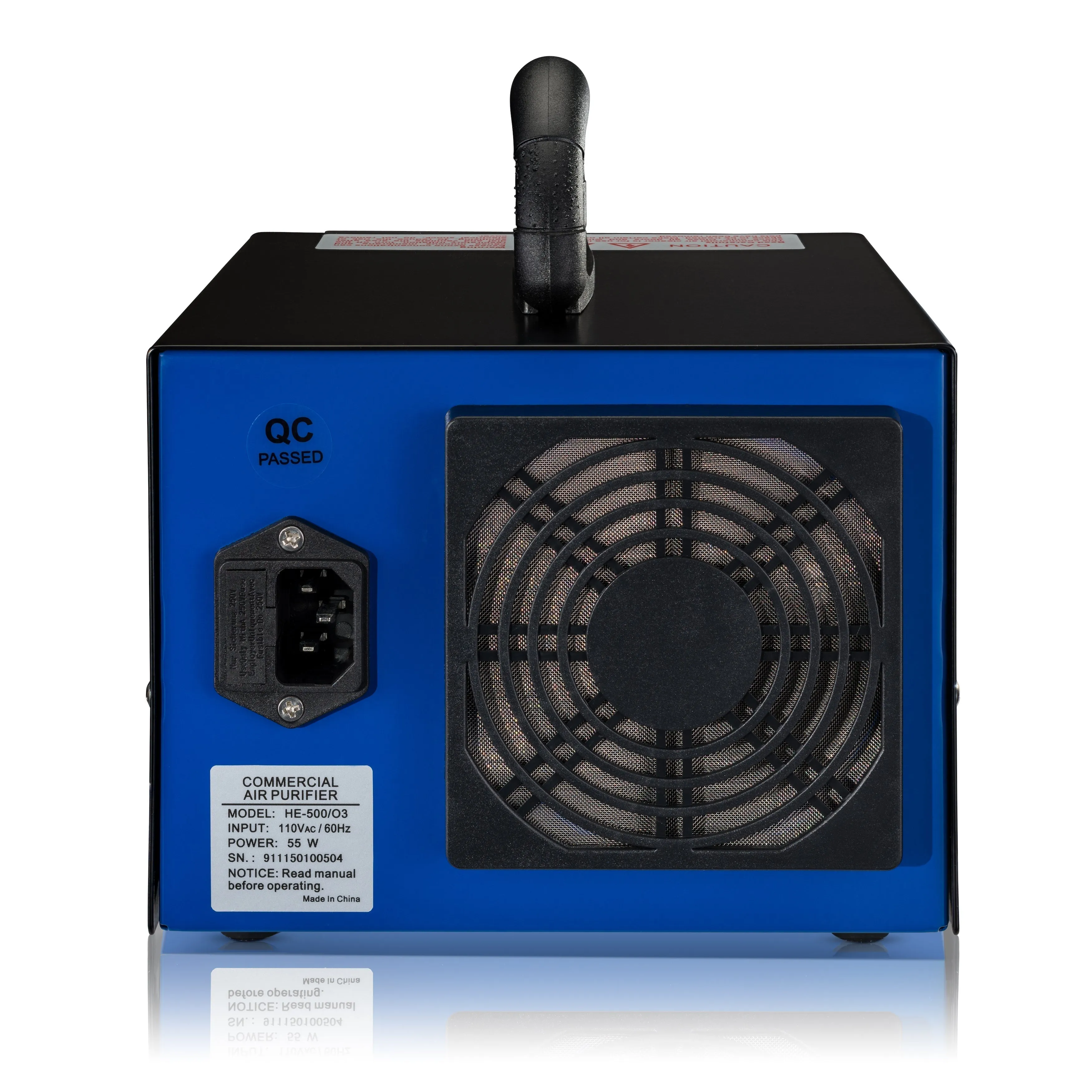 New Comfort Compact Odor Eliminating Blue Commercial Ozone Generator by Prolux