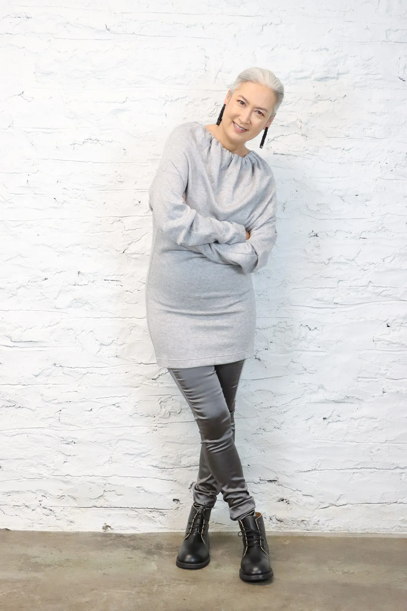 NY 77 Design Atlas Upside-down Tunic (2 Colors)