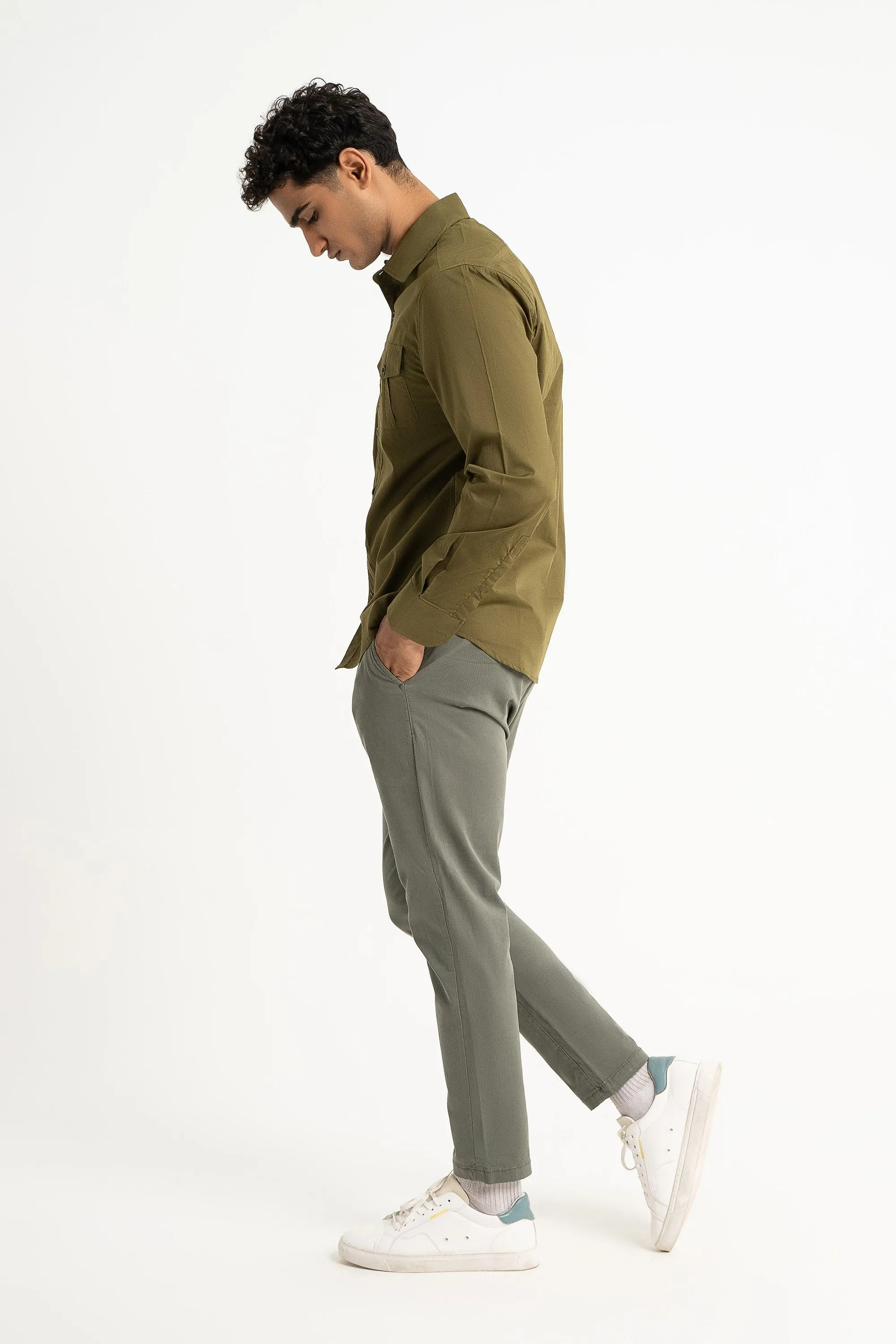 Olive Casual Shirt