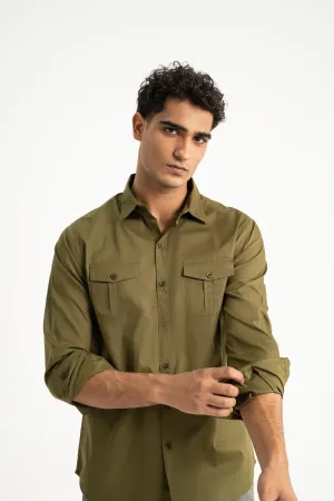 Olive Casual Shirt