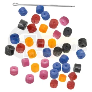 OMP Turbo Buttons Mix and Match Colours (10 Pack)