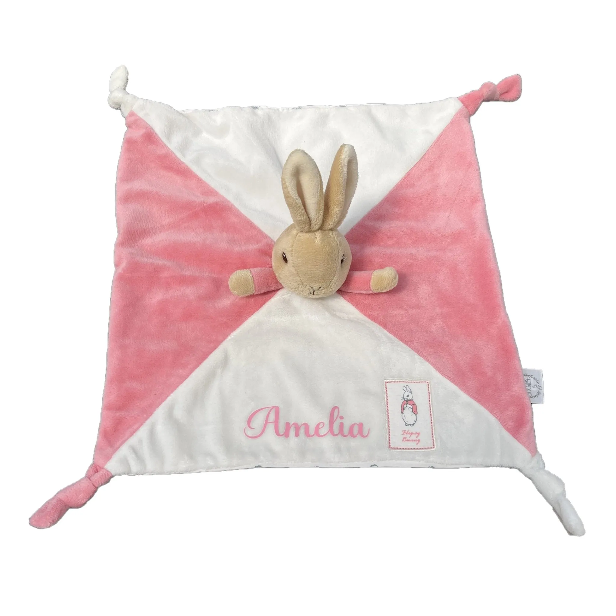 Personalised Flopsy Bunny Comfort Blanket