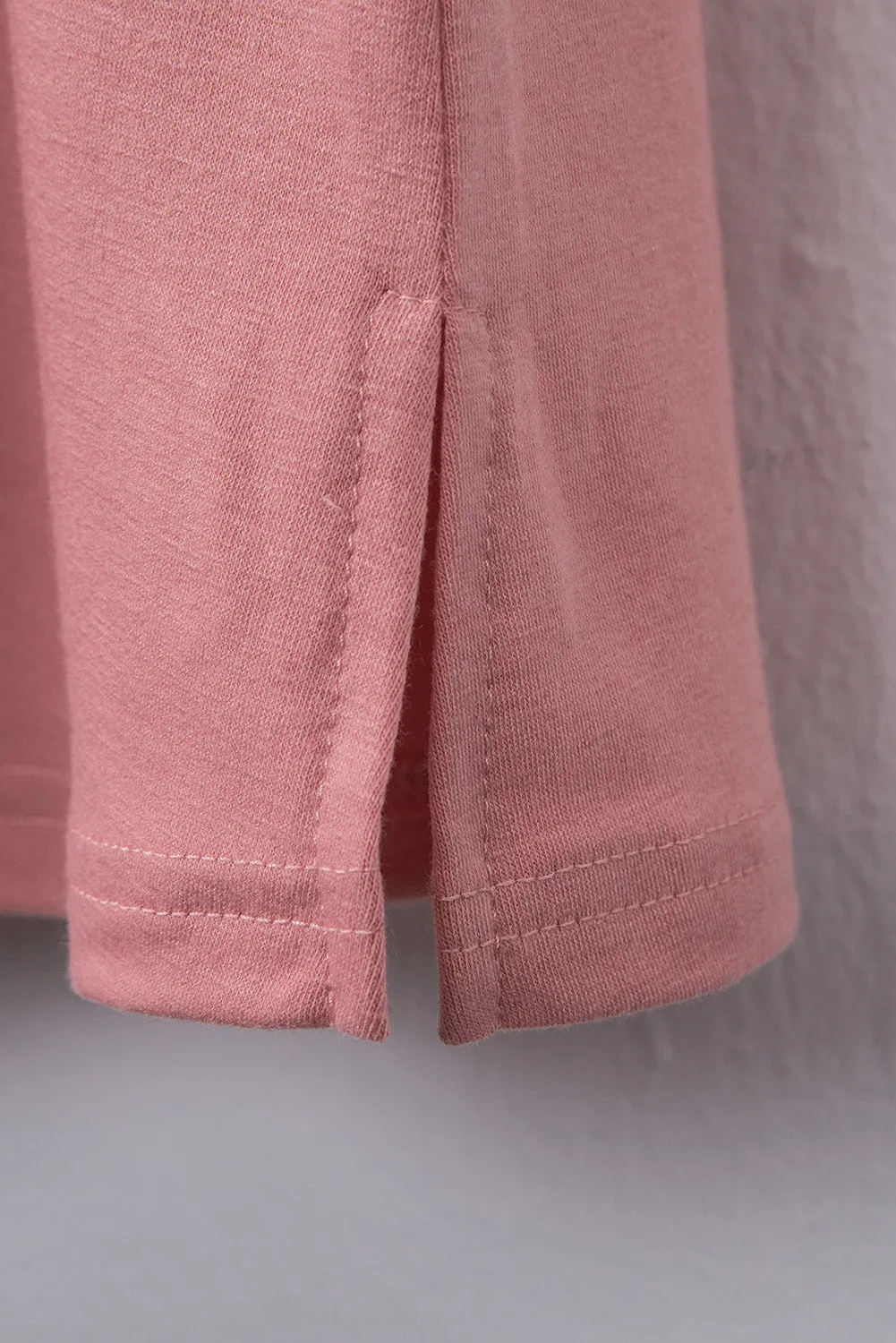 Pink Buttons Sleeveless High Waist Mini Dress