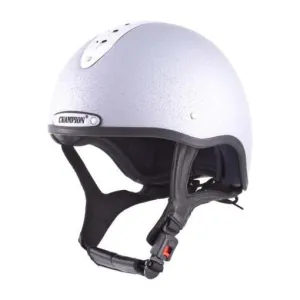Pro-Ultimate Snell Jockey - Riding Hat - Silver Matt