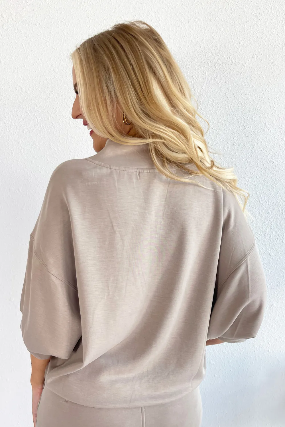 Quarter Zipper Top