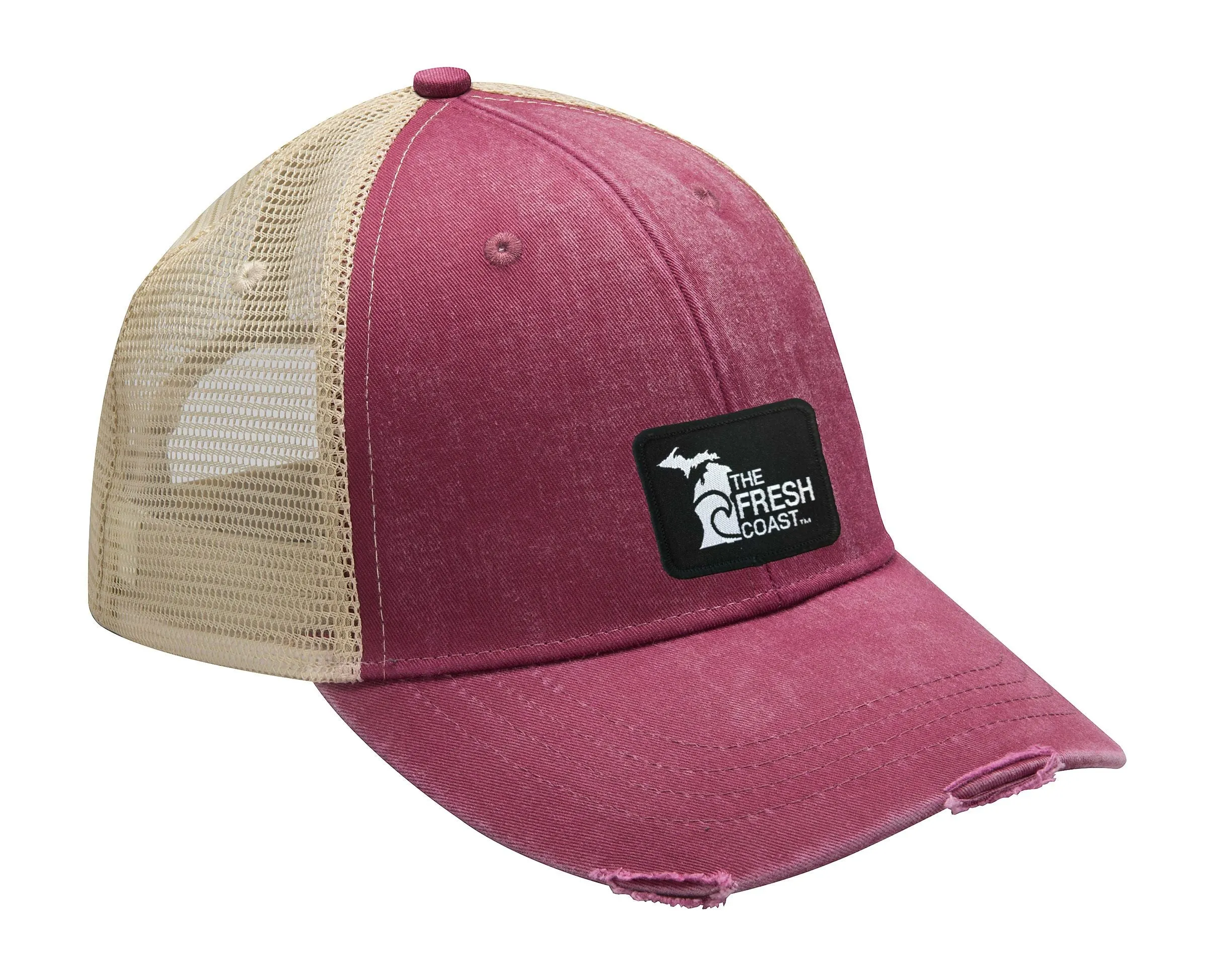 "Fresh Coast" Distressed Comfort Hat