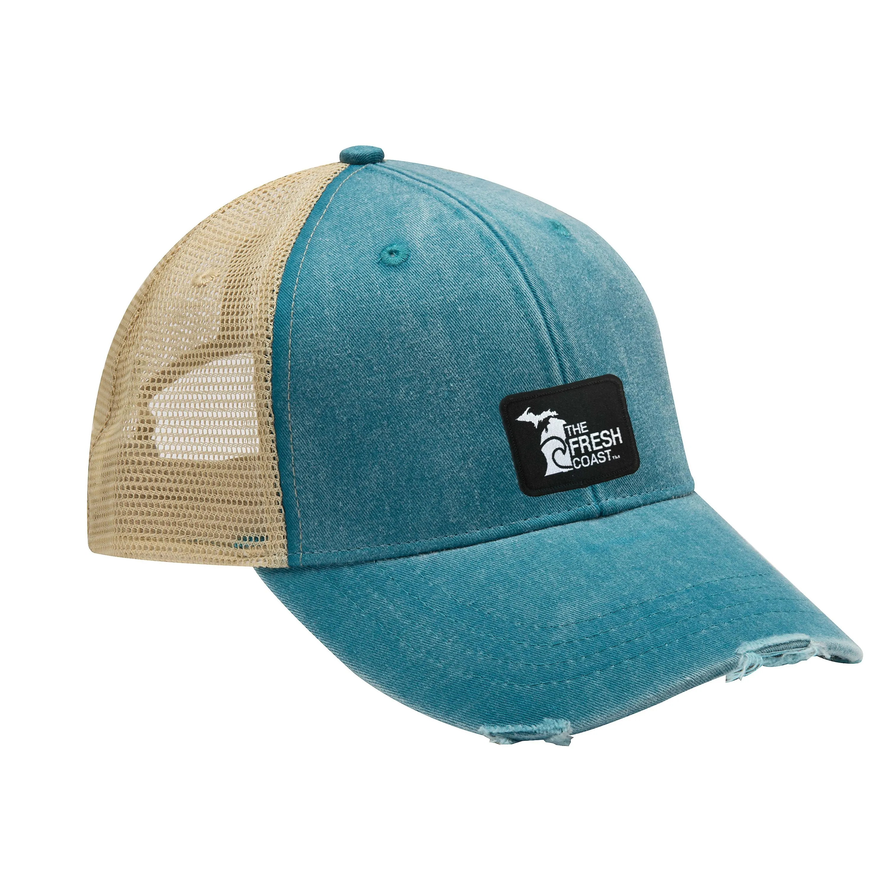 "Fresh Coast" Distressed Comfort Hat