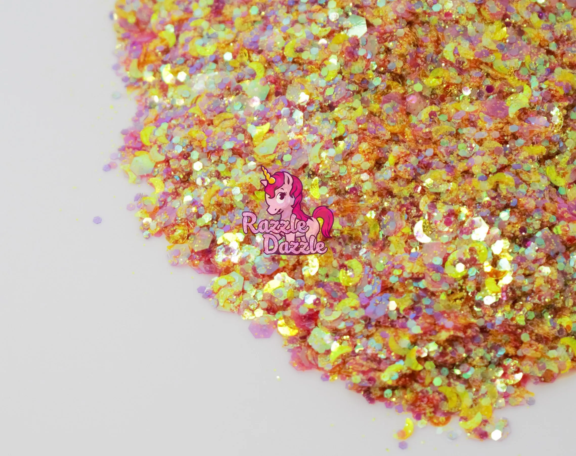 Razzle Dazzle WTF Glitter - Cosmetic Safe, Crafts, Resin Arts, Making Tumblers, Decoration, DIY, Personal Care, Epoxy, Shimmering, Powder, Nail, Durable