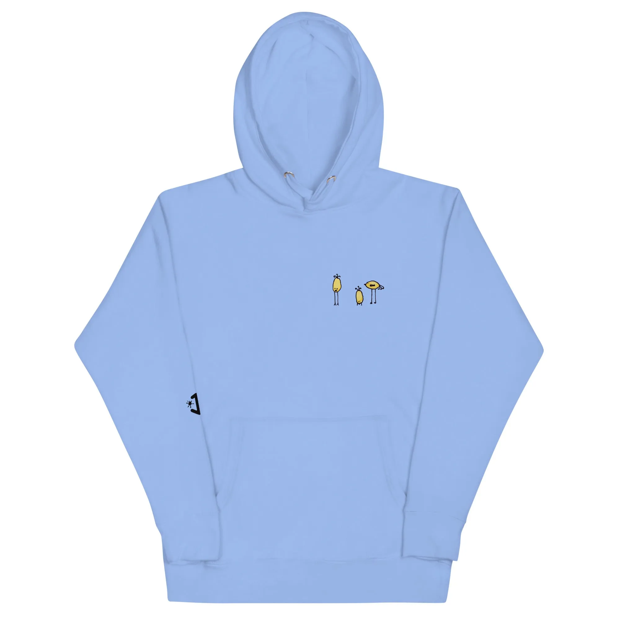 Rikson's "Peep" Hoodie (Light blue)